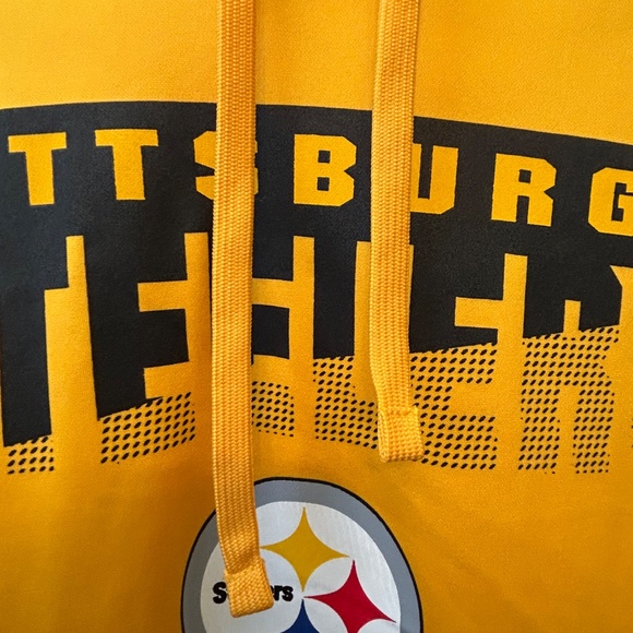 Men's New Era NFL Steelers Hooded Sweatshirt - Size Large - Picture 6 of 9